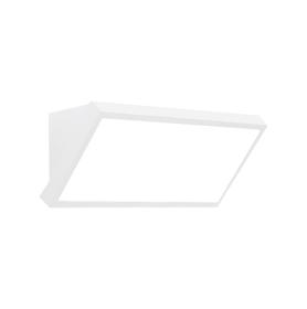 M8861  Creek Rectangular Angled Wall Light, 20W LED, CCT, IP65 Outdoor, White